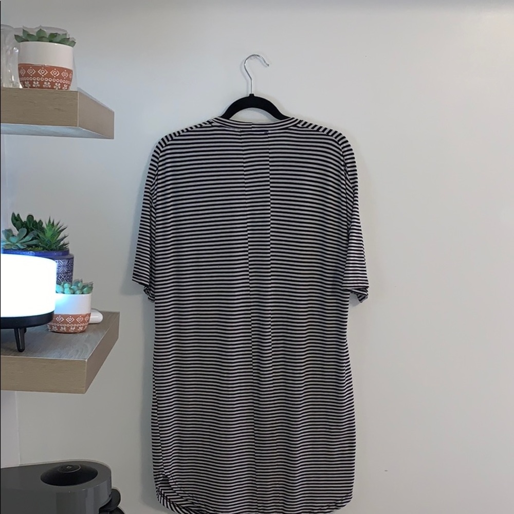 Represent Striped Extra-Length Tee - Picture 2 of 3